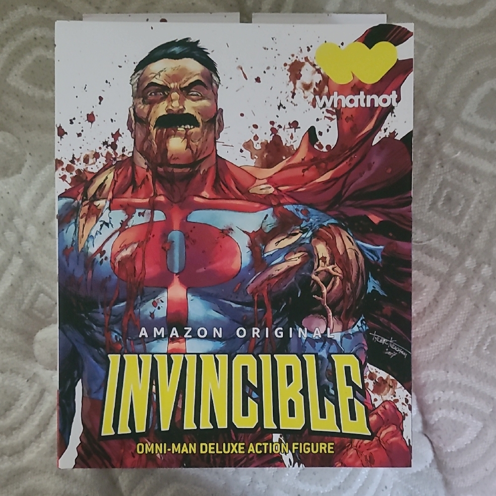 Invincible Omni-Man Deluxe Action Figure - Red and Blue
